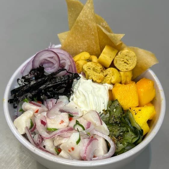 Poke 2 You - Ceviche Peixe Branco 	